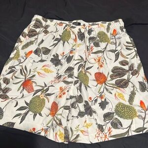Express floral swim trunks